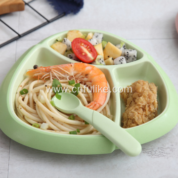 Bamboo Fiber Dinner Plates for Children